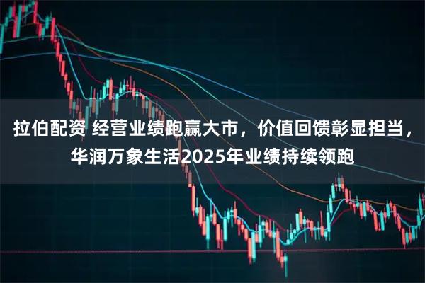 拉伯配资 经营业绩跑赢大市，价值回馈彰显担当，华润万象生活2025年业绩持续领跑