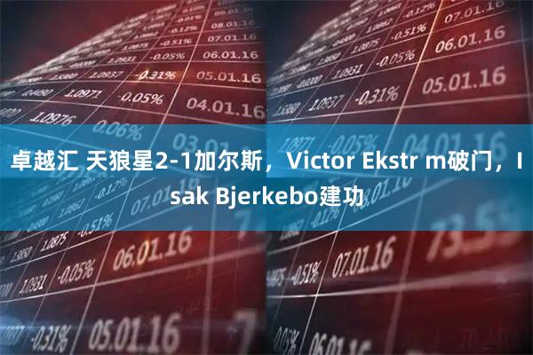 卓越汇 天狼星2-1加尔斯，Victor Ekstr m破门，Isak Bjerkebo建功